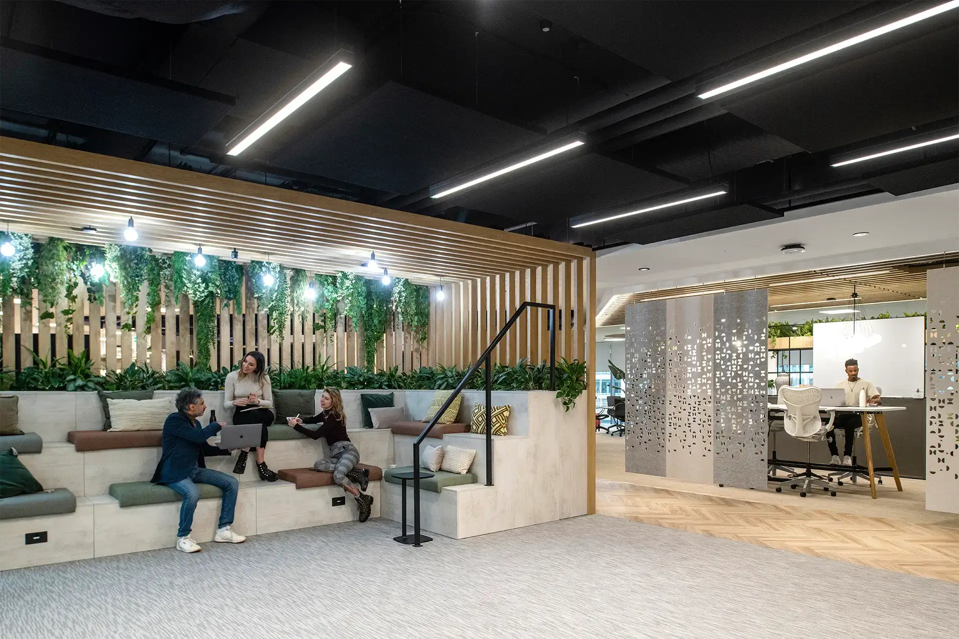 interior of bespoke fit-out in weybridge office